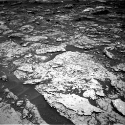 Nasa's Mars rover Curiosity acquired this image using its Right Navigation Camera on Sol 1696, at drive 712, site number 63
