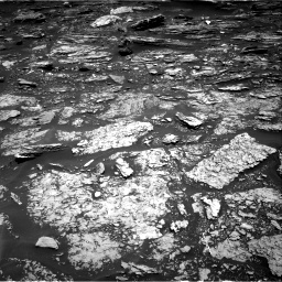 Nasa's Mars rover Curiosity acquired this image using its Right Navigation Camera on Sol 1696, at drive 748, site number 63