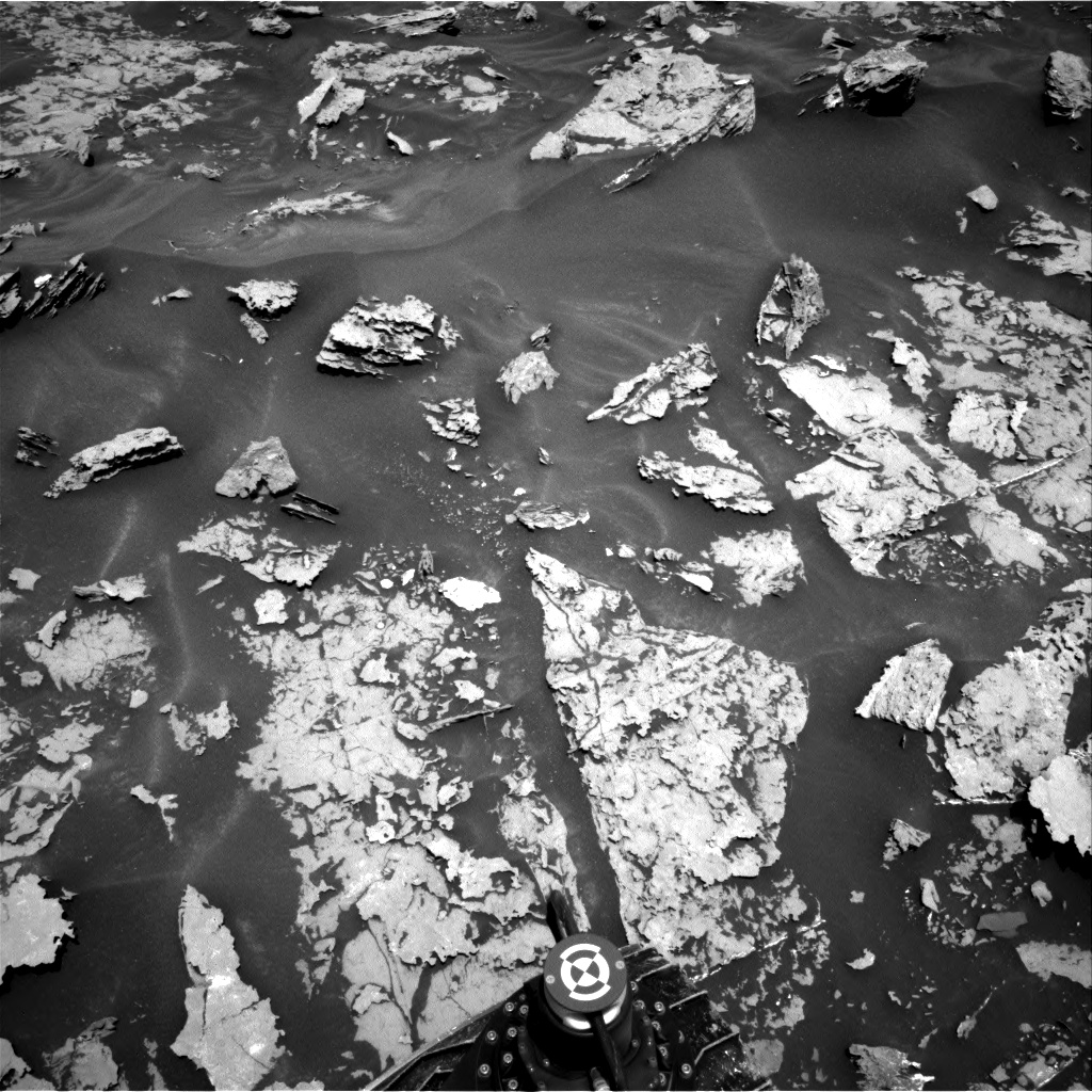 Nasa's Mars rover Curiosity acquired this image using its Right Navigation Camera on Sol 1696, at drive 766, site number 63