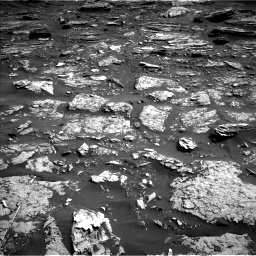 Nasa's Mars rover Curiosity acquired this image using its Left Navigation Camera on Sol 1698, at drive 766, site number 63