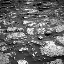 Nasa's Mars rover Curiosity acquired this image using its Left Navigation Camera on Sol 1698, at drive 778, site number 63