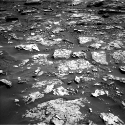 Nasa's Mars rover Curiosity acquired this image using its Left Navigation Camera on Sol 1698, at drive 784, site number 63