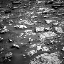 Nasa's Mars rover Curiosity acquired this image using its Left Navigation Camera on Sol 1698, at drive 790, site number 63