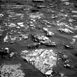 Nasa's Mars rover Curiosity acquired this image using its Left Navigation Camera on Sol 1698, at drive 802, site number 63