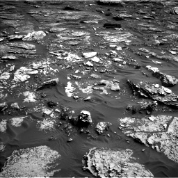 Nasa's Mars rover Curiosity acquired this image using its Left Navigation Camera on Sol 1698, at drive 808, site number 63