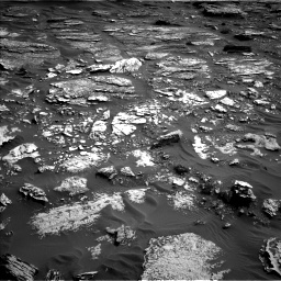 Nasa's Mars rover Curiosity acquired this image using its Left Navigation Camera on Sol 1698, at drive 814, site number 63