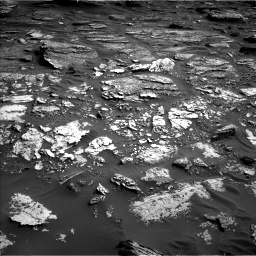 Nasa's Mars rover Curiosity acquired this image using its Left Navigation Camera on Sol 1698, at drive 820, site number 63