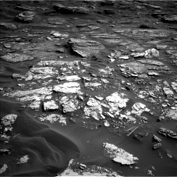 Nasa's Mars rover Curiosity acquired this image using its Left Navigation Camera on Sol 1698, at drive 826, site number 63