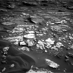 Nasa's Mars rover Curiosity acquired this image using its Left Navigation Camera on Sol 1698, at drive 832, site number 63