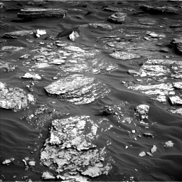Nasa's Mars rover Curiosity acquired this image using its Left Navigation Camera on Sol 1698, at drive 844, site number 63