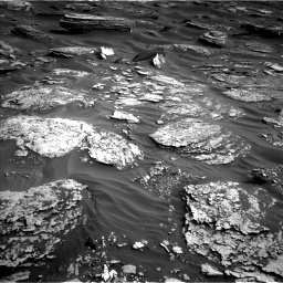 Nasa's Mars rover Curiosity acquired this image using its Left Navigation Camera on Sol 1698, at drive 850, site number 63