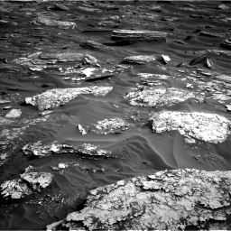 Nasa's Mars rover Curiosity acquired this image using its Left Navigation Camera on Sol 1698, at drive 862, site number 63