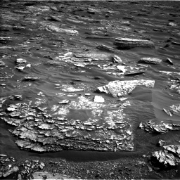 Nasa's Mars rover Curiosity acquired this image using its Left Navigation Camera on Sol 1698, at drive 874, site number 63