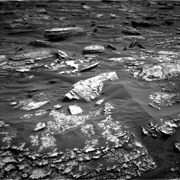 Nasa's Mars rover Curiosity acquired this image using its Left Navigation Camera on Sol 1698, at drive 892, site number 63