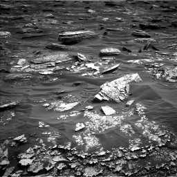 Nasa's Mars rover Curiosity acquired this image using its Left Navigation Camera on Sol 1698, at drive 898, site number 63