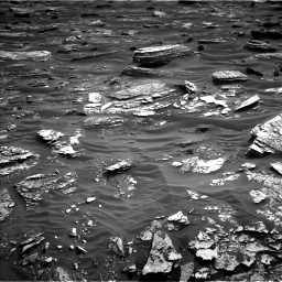 Nasa's Mars rover Curiosity acquired this image using its Left Navigation Camera on Sol 1698, at drive 904, site number 63