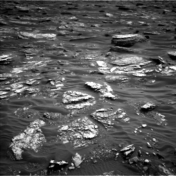 Nasa's Mars rover Curiosity acquired this image using its Left Navigation Camera on Sol 1698, at drive 916, site number 63