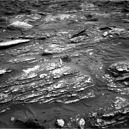 Nasa's Mars rover Curiosity acquired this image using its Left Navigation Camera on Sol 1698, at drive 988, site number 63