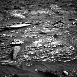 Nasa's Mars rover Curiosity acquired this image using its Left Navigation Camera on Sol 1698, at drive 994, site number 63