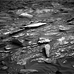 Nasa's Mars rover Curiosity acquired this image using its Left Navigation Camera on Sol 1698, at drive 1000, site number 63