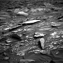 Nasa's Mars rover Curiosity acquired this image using its Left Navigation Camera on Sol 1698, at drive 1006, site number 63