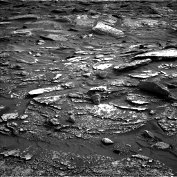 Nasa's Mars rover Curiosity acquired this image using its Left Navigation Camera on Sol 1698, at drive 1018, site number 63
