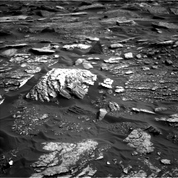 Nasa's Mars rover Curiosity acquired this image using its Left Navigation Camera on Sol 1698, at drive 1048, site number 63