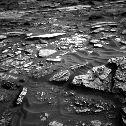 Nasa's Mars rover Curiosity acquired this image using its Left Navigation Camera on Sol 1698, at drive 1084, site number 63