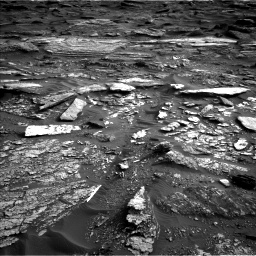 Nasa's Mars rover Curiosity acquired this image using its Left Navigation Camera on Sol 1698, at drive 1102, site number 63