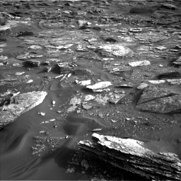 Nasa's Mars rover Curiosity acquired this image using its Left Navigation Camera on Sol 1698, at drive 1144, site number 63