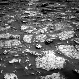 Nasa's Mars rover Curiosity acquired this image using its Right Navigation Camera on Sol 1698, at drive 778, site number 63