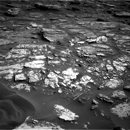Nasa's Mars rover Curiosity acquired this image using its Right Navigation Camera on Sol 1698, at drive 832, site number 63