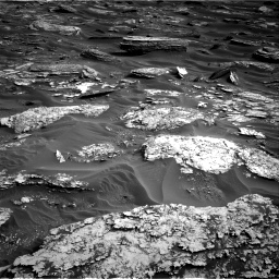 Nasa's Mars rover Curiosity acquired this image using its Right Navigation Camera on Sol 1698, at drive 862, site number 63