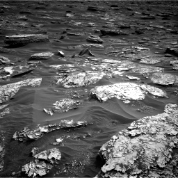 Nasa's Mars rover Curiosity acquired this image using its Right Navigation Camera on Sol 1698, at drive 886, site number 63