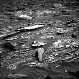 Nasa's Mars rover Curiosity acquired this image using its Right Navigation Camera on Sol 1698, at drive 1006, site number 63
