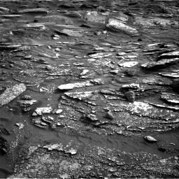 Nasa's Mars rover Curiosity acquired this image using its Right Navigation Camera on Sol 1698, at drive 1024, site number 63