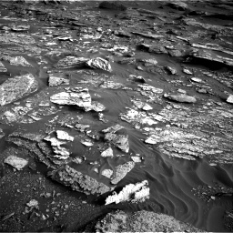Nasa's Mars rover Curiosity acquired this image using its Right Navigation Camera on Sol 1698, at drive 1108, site number 63