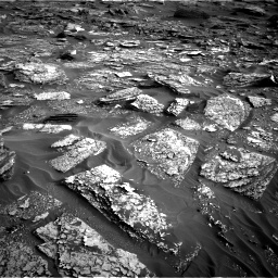 Nasa's Mars rover Curiosity acquired this image using its Right Navigation Camera on Sol 1698, at drive 1126, site number 63