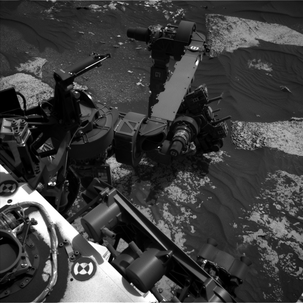 Nasa's Mars rover Curiosity acquired this image using its Left Navigation Camera on Sol 1700, at drive 1150, site number 63
