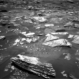 Nasa's Mars rover Curiosity acquired this image using its Left Navigation Camera on Sol 1700, at drive 1156, site number 63