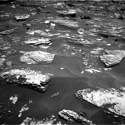 Nasa's Mars rover Curiosity acquired this image using its Left Navigation Camera on Sol 1700, at drive 1174, site number 63