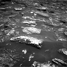 Nasa's Mars rover Curiosity acquired this image using its Left Navigation Camera on Sol 1700, at drive 1180, site number 63