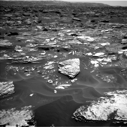 Nasa's Mars rover Curiosity acquired this image using its Left Navigation Camera on Sol 1700, at drive 1198, site number 63