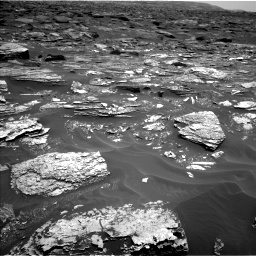 Nasa's Mars rover Curiosity acquired this image using its Left Navigation Camera on Sol 1700, at drive 1204, site number 63