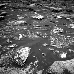 Nasa's Mars rover Curiosity acquired this image using its Left Navigation Camera on Sol 1700, at drive 1246, site number 63