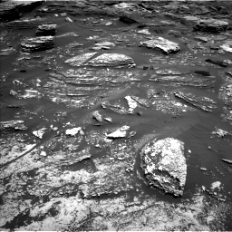 Nasa's Mars rover Curiosity acquired this image using its Left Navigation Camera on Sol 1700, at drive 1252, site number 63