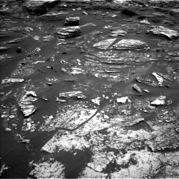 Nasa's Mars rover Curiosity acquired this image using its Left Navigation Camera on Sol 1700, at drive 1258, site number 63