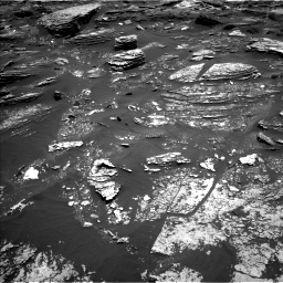 Nasa's Mars rover Curiosity acquired this image using its Left Navigation Camera on Sol 1700, at drive 1264, site number 63