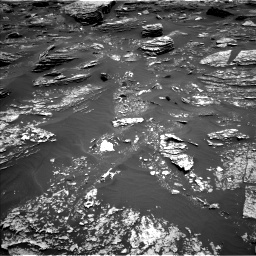 Nasa's Mars rover Curiosity acquired this image using its Left Navigation Camera on Sol 1700, at drive 1270, site number 63