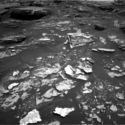 Nasa's Mars rover Curiosity acquired this image using its Left Navigation Camera on Sol 1700, at drive 1294, site number 63